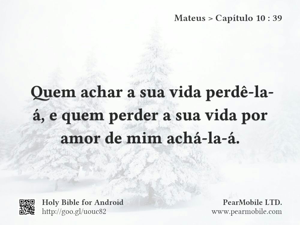 Mateus, Capítulo 10:39